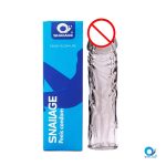 Snailage Penis Delay Ejaculation Reusable Realistic Dragon Condoms For Men
