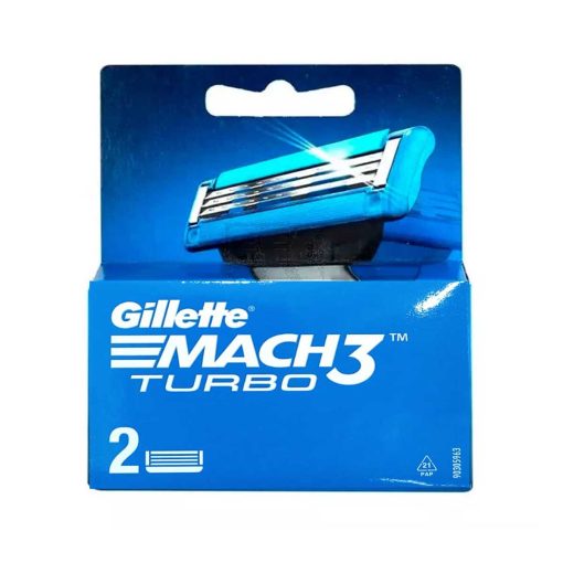 Gillette Mach3 Shaver Replacement Blades-2 blades - Image 1