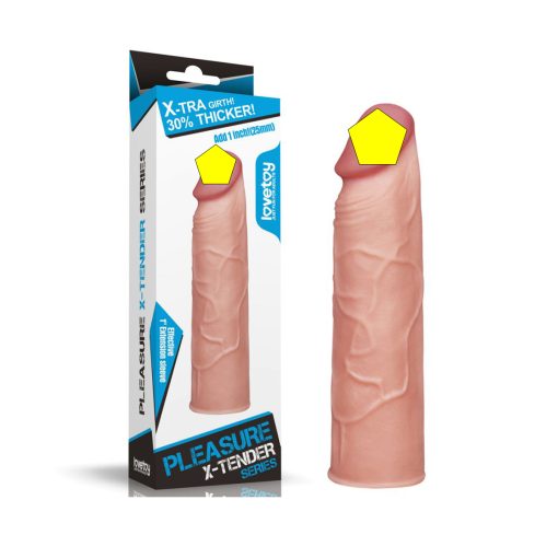 Lovetoy Penis Extender Sleeve Reusable Condom For Men - Image 1