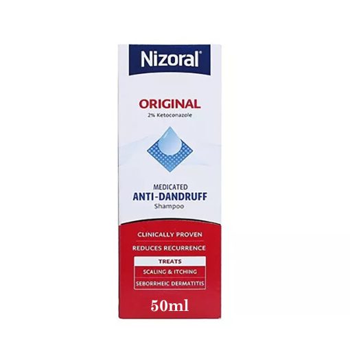 Nizoral 2% Ketoconazole Hair Care Anti-Dandruff Shampoo 50ml - Image 1
