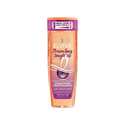 L’oreal Elvive Dream Long Straight 72H Straightening Keratin Shampoo 400ml - Image 1