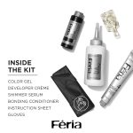 Loreal Feria Multi-Faceted Shimmering Permanent Hair Color (20 Black) - Image 4