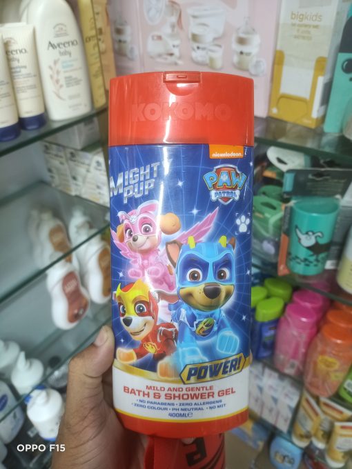 Kokomo Paw Patrol Mild & Gentle Bath & Shower Gel (400ml) - Image 2