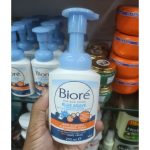 Biore blue agave and baking soda Anti-Blemish Cleansing Foam combination skin 200ml - Image 2