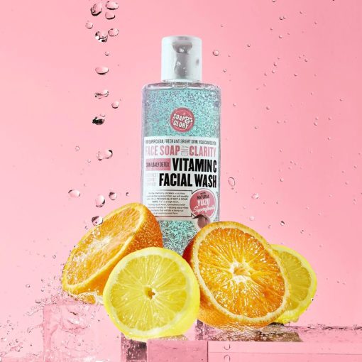 Soap & Glory Face Soap And Clarity Vitamin C Facial Wash – 350ml - Image 3