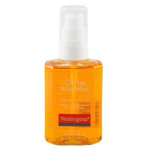 Neutrogena Oil Free Acne Face Wash 80ml - Image 1