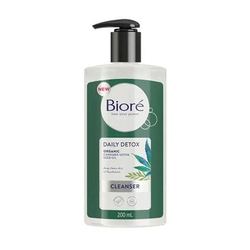 Biore Daily Detox Cleanser Face Wash 200ml - Image 1