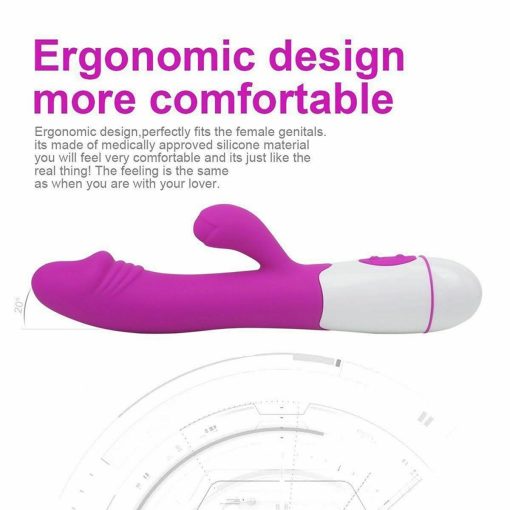 G-Spot Massager Rabbit Dildo Multi Speed Vibrator Sex toys for Women - Image 6