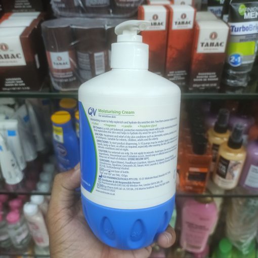 QV Moisturising Cream for Sensitive Skin (500g) - Image 4