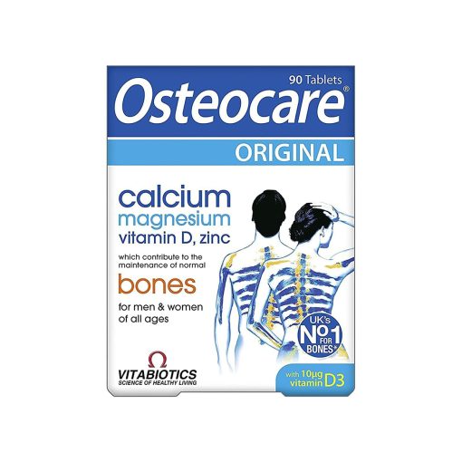 Vitabiotics Osteocare Original Calcium Magnesium Vitamin D, Zinc – 90 tablets - Image 1