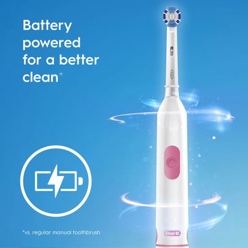 Oral-B Revolution Battery Toothbrush,(White) - Image 5