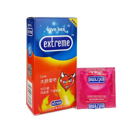 Extreme Love Super Thin Long Lasting Condom – 10Pcs Pack - Image 1