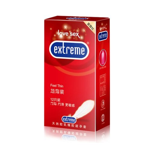 Extreme feel thin Long Lasting Condom – 12Pcs - Image 1