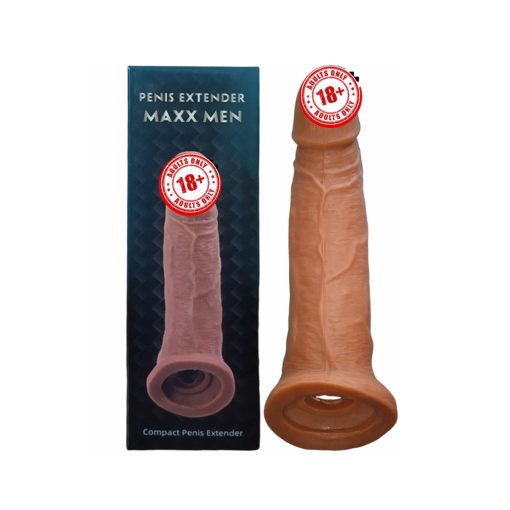 Maxman Penis Extender Locked Type Jumboo Condom (8 Inch) - Image 1