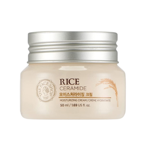 The Face Shop Rice & Ceramide Moisturizing Cream 50ml - Image 1