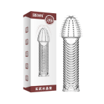 Funda Crystal Clear Gripped Style Dragon Condom