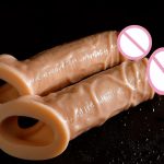 Real Skin Penis Extender Lock Type Jumbo Dragon Condoms (8 Inch) - Image 4