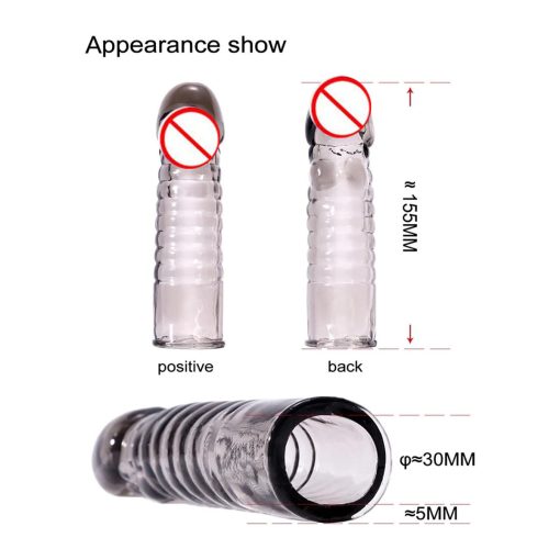 Snailage Spike Girth Reusable Dragon Condoms For Men - Image 3