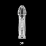 Funda Crystal Clear Gripped Style Dragon Condom - Image 3