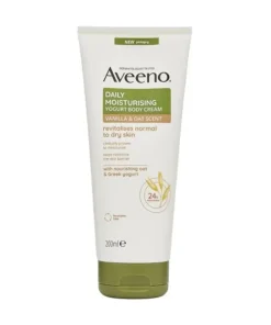 Aveeno Daily Moisturising Yogurt Vanilla & Oat Body Cream – 200ml