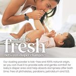 Burt’s Bees Baby Dusting Powder, 100% Natural Origin Baby Powder (212.6g) - Image 4