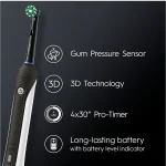 Oral-B CrossAction PRO 1 680 Electric Toothbrush (Black) - Image 4