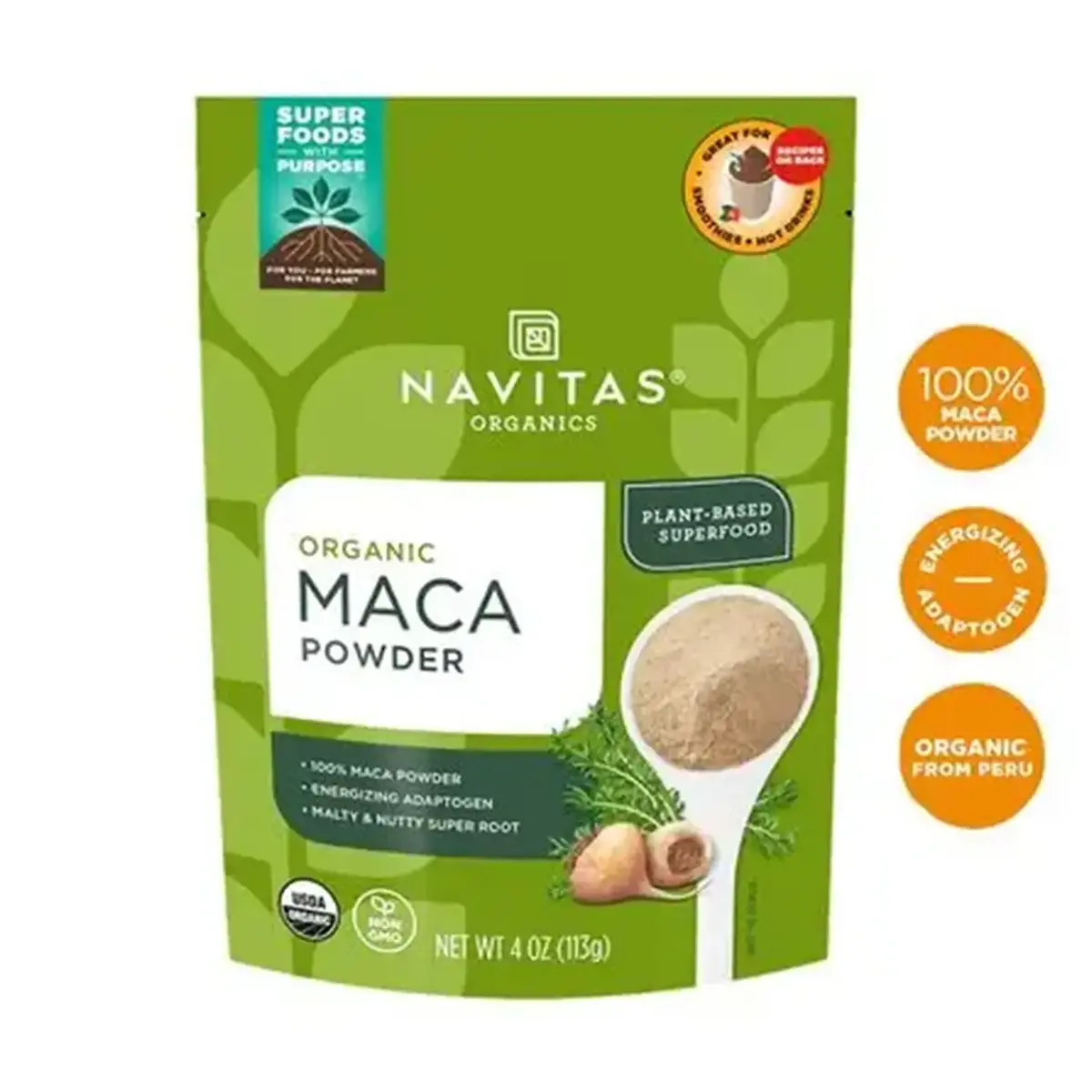 Navitas-Organics-Maca-Powder-113g-1 Navitas Organics Maca Powder 113g - Image 1