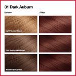 Revlon Colorsilk Beautiful Hair Color (31 Dark Auburn) - Image 4