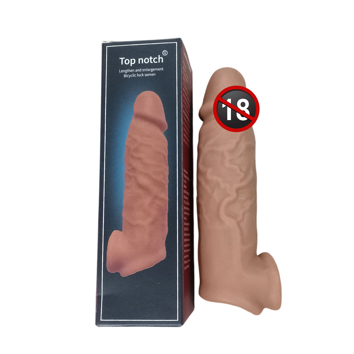 Top-Notch-Real-Skin-Dragon-Condoms-For-Men-6.3-Inch (1) Top Notch Real Skin Dragon Condoms For Men (6.3 Inch) - Image 1