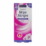 Beauty Formulas Vitamin E Hair Remover Wax Strips For Legs & Body – 40 Strips
