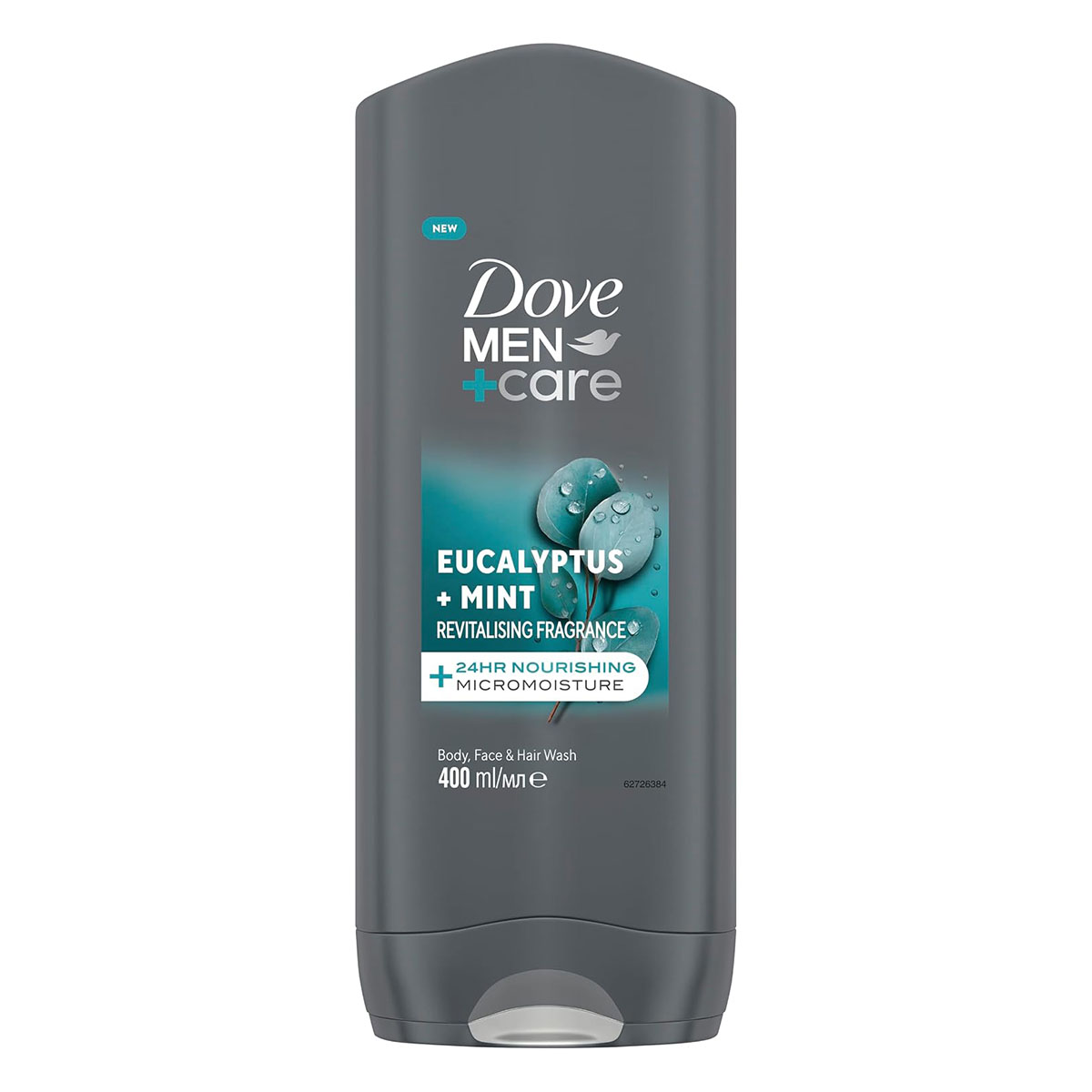 61gxy54srYL._AC_SL1500_ (1) Dove Men+Care Eucalyptus+Mint Revitalising Fragrance Body, Face & Hair Wash 400ml - Image 1