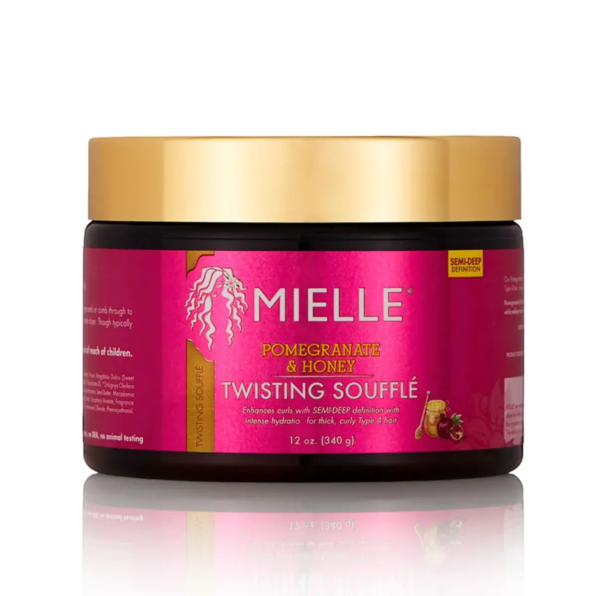 MIELLE_POMEGRANATE___HONEY_TWISTING_SOUFFLE_12OZ_158565770 (1) Mielle Pomegranate & Honey Twisting Souffle (340gm) - Image 1